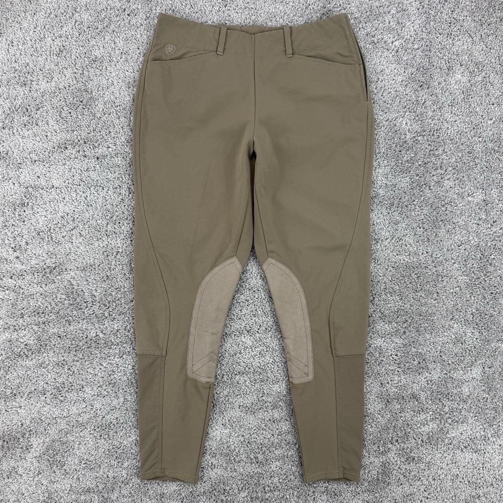 Ariat Pro Series Breeches Women's 28L Beige Coolmax Equestrian Riding Pants